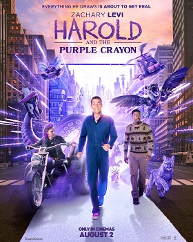 Poster for Harold and the Purple Crayon